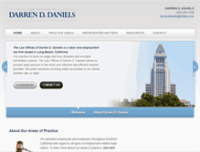 Tablet Screenshot of dddlaw.com
